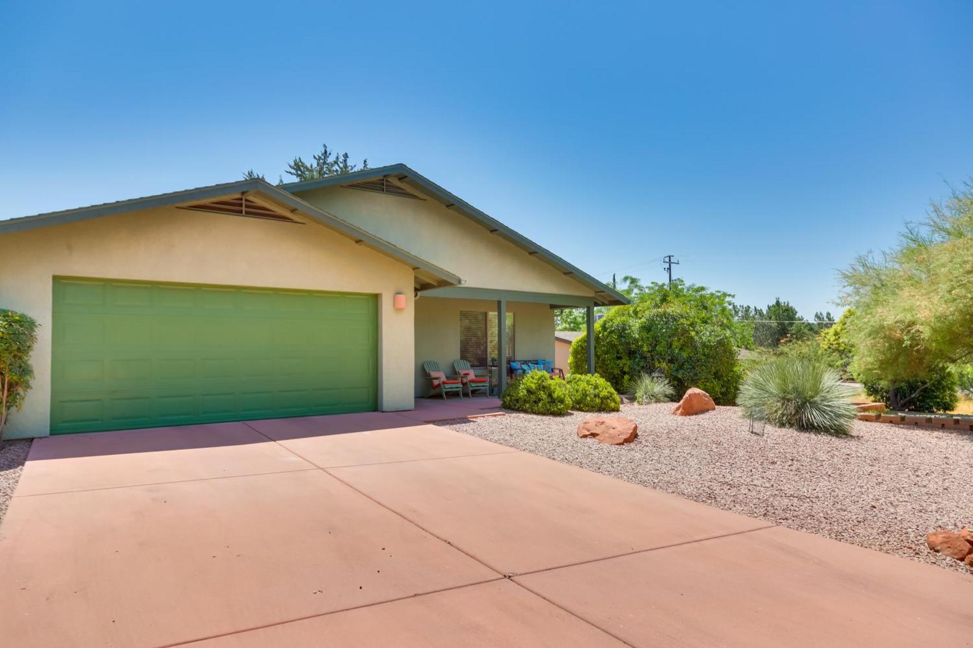 Red Rock Retreat With Patio 3 Mi To Downtown Sedona Villa Bagian luar foto