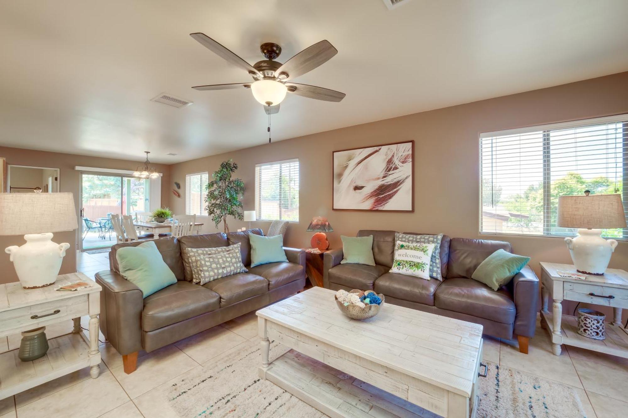 Red Rock Retreat With Patio 3 Mi To Downtown Sedona Villa Bagian luar foto